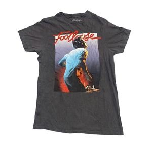 Footloose Movie Graphic Tee Thrifted Vintage Style Size S